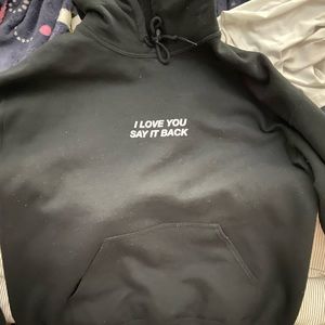 Original ILYSIB Lonely Ghost black hoodie